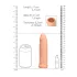 RealRock - Estensione pene - 17 cm - colore naturale