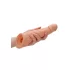 RealRock - estensore pene 21cm - trasparente natura