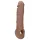 RealRock - estensore pene realistico 21cm - colore naturale scuro
