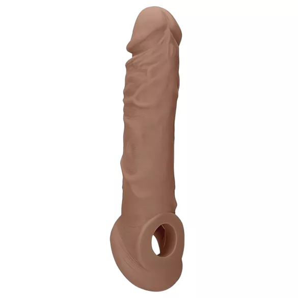 RealRock - estensore pene realistico 21cm - colore naturale scuro