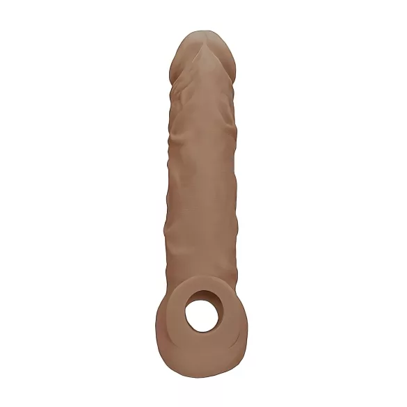 RealRock - estensore pene realistico 21cm - colore naturale scuro