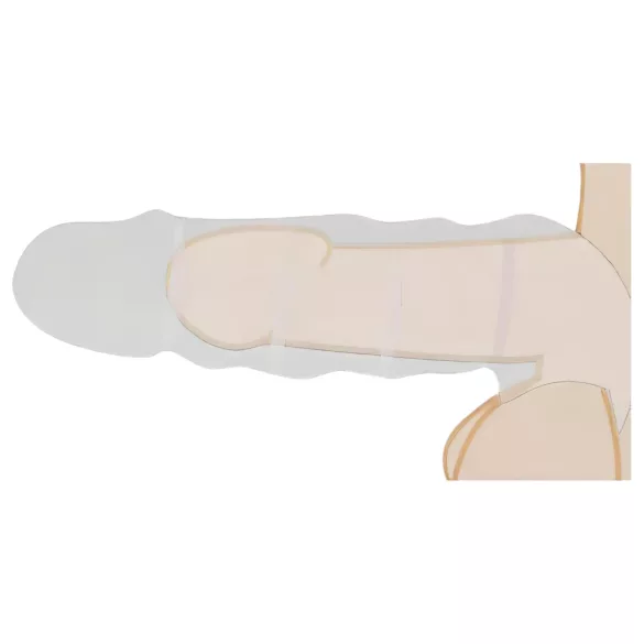 RealRock - estensore pene realistico 21cm - colore naturale scuro
