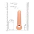 RealRock - Estensione pene - 21,5 cm - colore naturale