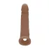 RealRock - guaina fallo realistico - 21,5 cm - colore naturale scuro