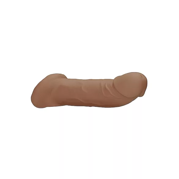 RealRock - guaina fallo realistico - 21,5 cm - colore naturale scuro