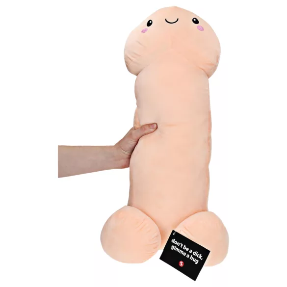 Abbracciabile - peluche a forma di pene - 60 cm - beige