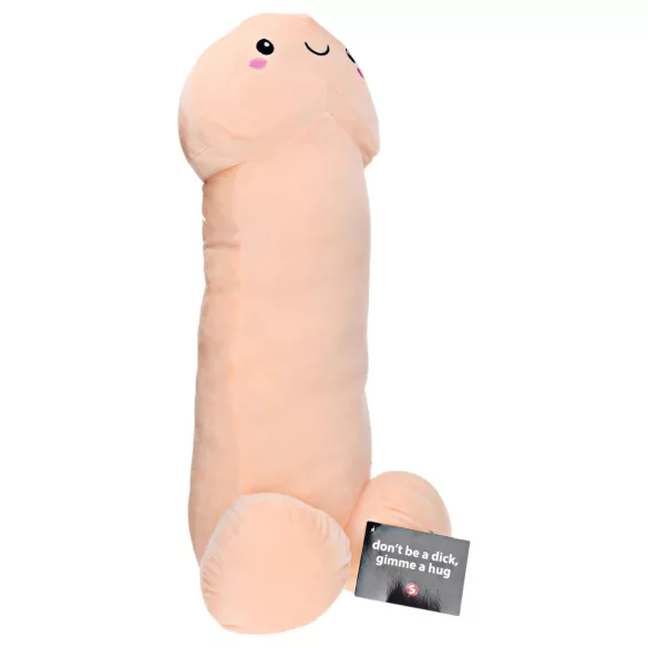 Abbracciabile - peluche a forma di pene - 60 cm - beige