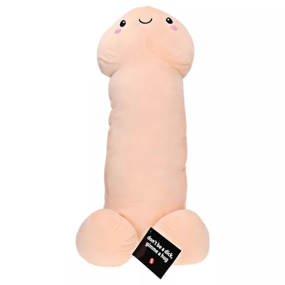 Abbracciabile - peluche a forma di pene - 60 cm - beige