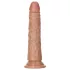 RealRock - dildo realistico slim 15,5 cm - colore naturale scuro