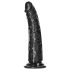 RealRock - dildo realistico slim - 15,5 cm - nero