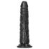 RealRock - dildo realistico slim - 15,5 cm - nero