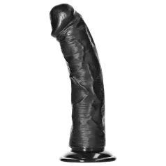 RealRock - dildo realistico con ventosa - 15,5 cm nero