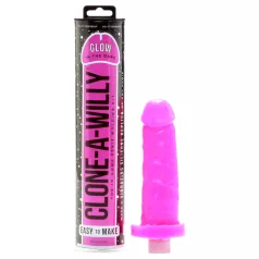 Clone-a-Willy - kit per calco pene luminoso - rosa