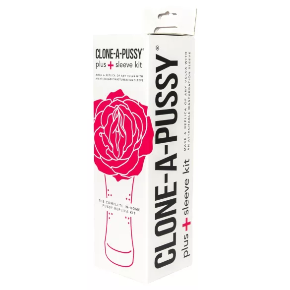 Clone-a-Pussy - kit per calco della vulva e manicotto - silicone rosa