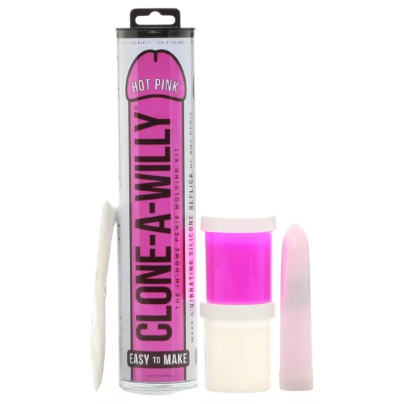 Clone-a-Willy - kit per calco pene con vibratore - rosa