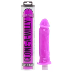 Clone-a-Willy - kit per calco pene con vibratore - viola