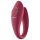 Raytech Rose - vibratore partner ricaricabile e impermeabile (rosso)