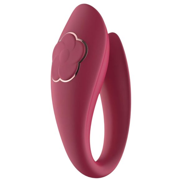 Raytech Rose - vibratore partner ricaricabile e impermeabile (rosso)