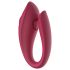 Raytech Rose - vibratore partner ricaricabile e impermeabile (rosso)