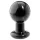 Doc Johnson The Classic - plug anale rotondo (nero) - L