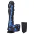 Doc Johnson - mini vibratore spingente wireless - silicone blu