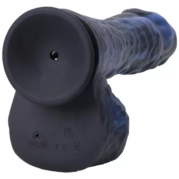Doc Johnson - mini vibratore spingente wireless - silicone blu