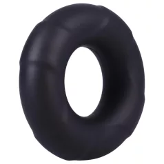 Doc Johnson - anello fallico in silicone - nero