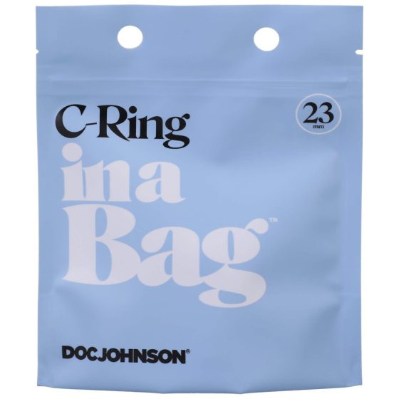 Anello Penico in Silicone Doc Johnson C-Ring (nero)