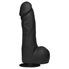   Doc Johnson The Perfect Cock - dildo realistico (nero) - 19 cm