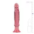 Crystal Jellies - dildo anale con ventosa (rosa)