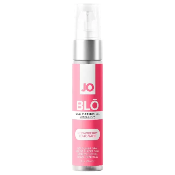System JO BLO - gel orale aromatizzato, limonata alla fragola (30 ml)