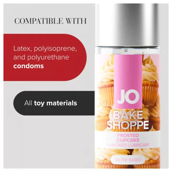 System JO Bake Shoppe - lubrificante aromatizzato, muffin glassato (60 ml)