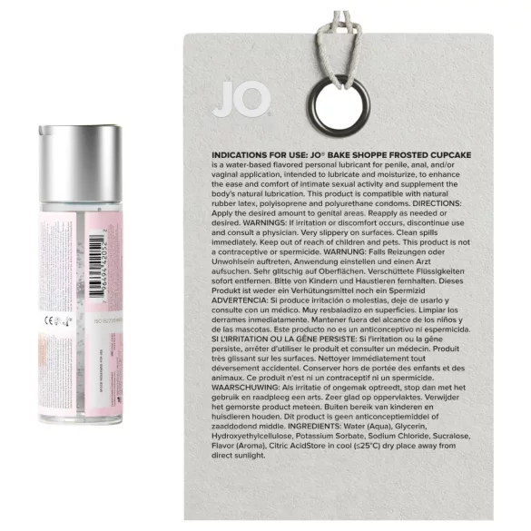System JO Bake Shoppe - lubrificante aromatizzato, muffin glassato (60 ml)