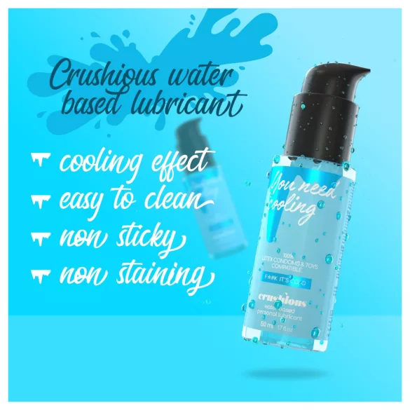 Crushious - lubrificante rinfrescante a base d’acqua (50 ml)