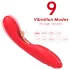 Bestoy - vibratore punto G con lingua - silicone rosso