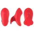 Bestoy - vibratore da dito ricaricabile - silicone rosso