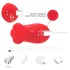 Bestoy - vibratore da dito ricaricabile - silicone rosso