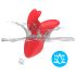 Bestoy - vibratore a dito ricaricabile (rosso)