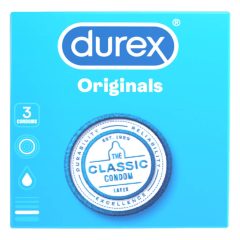   Durex Originals Classico - preservativi trasparenti (3 pezzi)