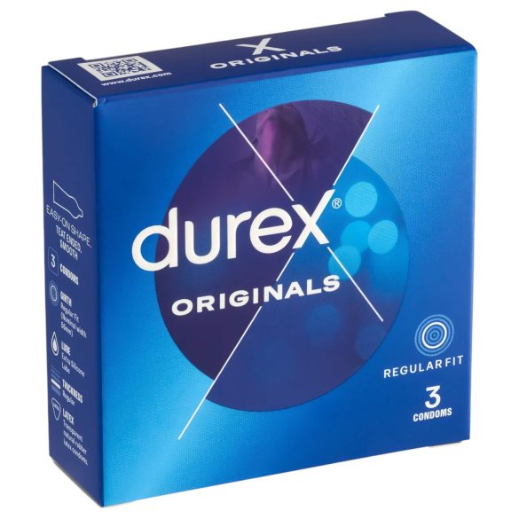 Durex Originals - preservativi - confezione da 3