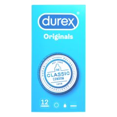 Durex Classic - Preservativi Trasparenti (12 pezzi)