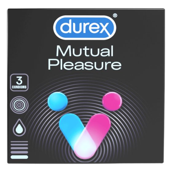 Durex Mutual Pleasure - preservativo (3db)