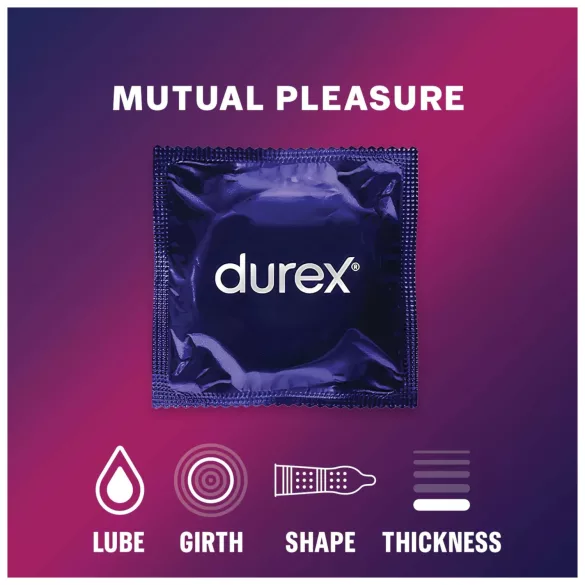 Durex Mutual Pleasure - preservativi ritardanti (3 pz)