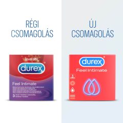   Durex Feel Intimate - preservativo a parete sottile (3 pezzi)