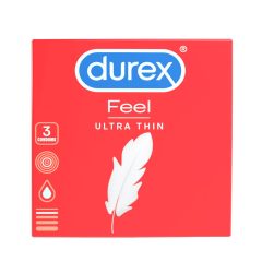   Durex Feel Ultra Thin - preservativo ultra realistico (3 pezzi)