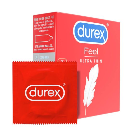Durex Feel Ultra Thin - preservativo ultra realistico (3 pezzi)