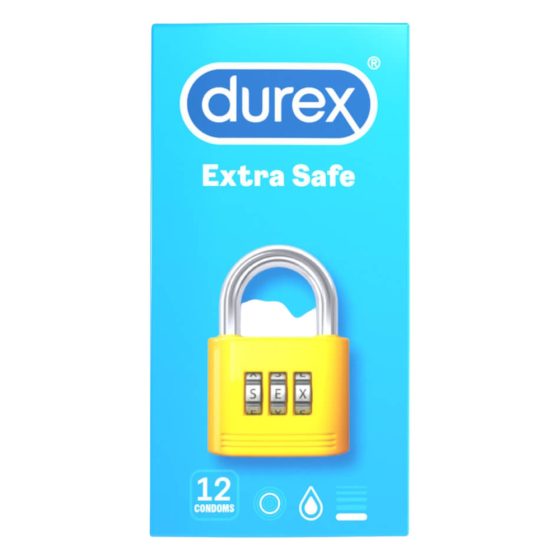 Durex extra safe - preservativo sicuro (12 pezzi)