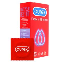  Durex Feel Intimate - preservativo a parete sottile (12 pezzi)