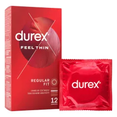   Durex - preservativi ultrasottili effetto naturale - confezione da 12