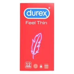   Durex Feel Thin - preservativo con sensazione di vita (12 pezzi)